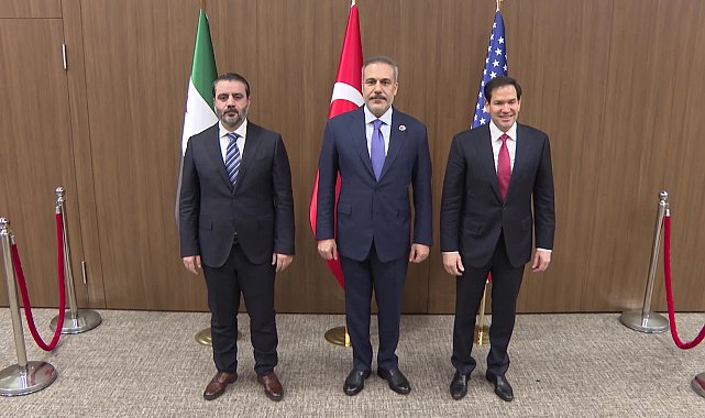 Dışişleri Bakanı Hakan Fidan, Türkiye-ABD-Suriye üçlü görüşmesine katıldı