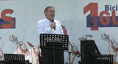 Diyarbakır’da 1 Mayıs kutlamaları… DEM Parti Eş Genel Başkanı Bakırhan: “Bu kadar bedel ödeyen Türkiye emekçileri insanca bir yaşamı hak ediyor”