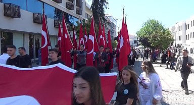 Edirne’de 19 Mayıs Atatürk'ü Anma, Gençlik ve Spor Bayramı kutlandı