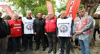 Edremit'te 1 Mayıs coşkuyla kutlandı