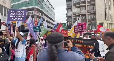 Elazığ'da 1 Mayıs kutlamaları... Tertip Komitesi Başkanı Kenan Korkmaz: