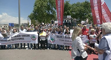 Emekliler Kadıköy’den seslendi: Açlığa mahkum ediliyoruz... İlk seçimde karanlık düzeni değiştireceğiz