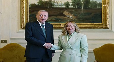 Erdoğan, İtalya Başbakanı Meloni ile görüştü...