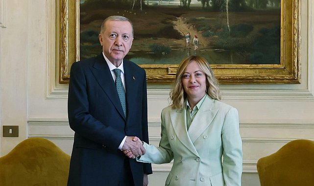 Erdoğan, İtalya Başbakanı Meloni ile görüştü...