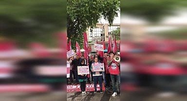 Ev hapsi nedeniyle 1 Mayıs kutlamalarına katılamayan BİRTEK-SEN Genel Başkanı Türkmen: Annemi de meydanlara düşürdünüz ya, artık siz düşünün  