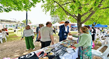 Fethiye Belediye Başkanı Karaca'dan ADD'nin kermesine ziyaret