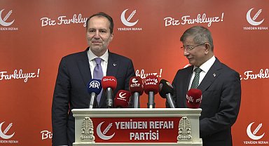 Gelecek Partisi'nden Yeniden Refah'a ziyaret... Erbakan: