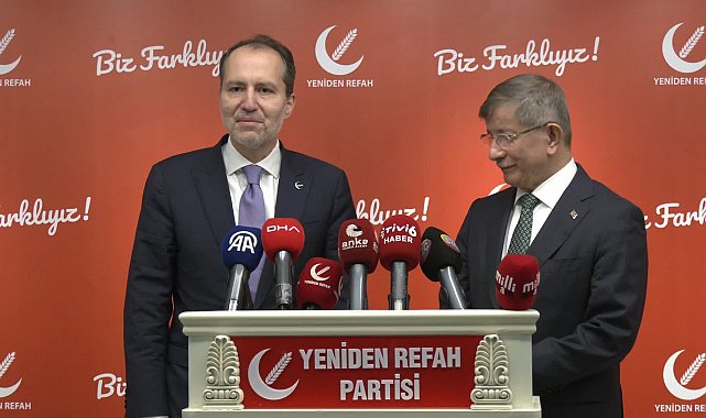 Gelecek Partisi'nden Yeniden Refah'a ziyaret... Erbakan: