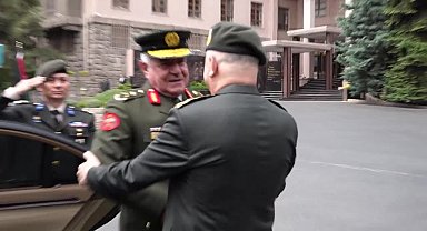 Genelkurmay Başkanı Orgeneral Gürak, Ürdünlü mevkidaşı Hnaity’i askeri törenle karşıladı