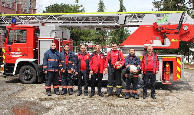 Giresun Belediyesi’nden Ali Menekşe Göğüs Hastanesi’nde yangın ve kurtarma tatbikatı