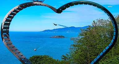 Giresun'da Solo Türk gösterisi hayran bıraktı