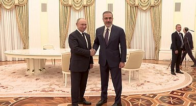 Hakan Fidan, Vladimir Putin tarafından kabul edildi 