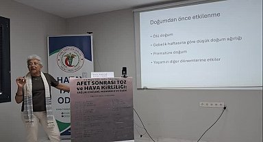 Hatay Tabip Odası’ndan “Hava kirliliği ve toz” çalıştayı: