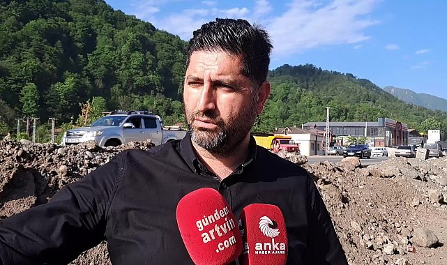 Hopa Sanayi esnafı yol çalışmalarından şikayetçi: “Ticaretimiz durma noktasına geldi”