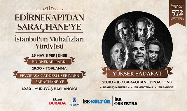 İBB, İstanbul'un Fethi'nin 572. yıl dönümünü coşkuyla kutlayacak