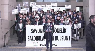İstanbul Barosu'dan avukat Saldıroğlu'nun, 