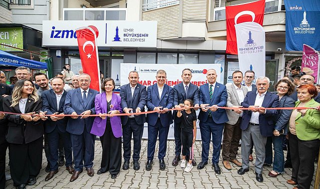 İZMAR'ın üçüncü şubesi Gaziemir’de hizmete açıldı.... Cemil Tugay: