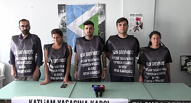 İzmir Yaşam Hakkı Savunucuları, sahipsiz hayvanlarla ilgili kanuna karşı açlık grevine başladı