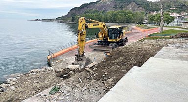 Karadeniz Ereğli’de mavi bayraklı plajlar sezona hazırlanıyor