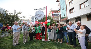 Karşıyaka Kent Konseyi Parkı açıldı