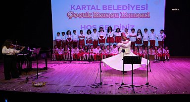 Kartal Belediyesi Çocuk Korosu, Soğanlık Kültür Merkezi’nde sanatseverlerle buluştu
