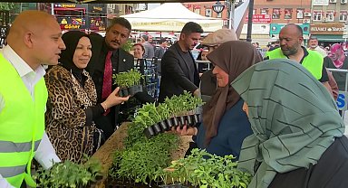 Kırıkkale Belediyesi, 200 bin fideyi üreticiyle buluşturdu