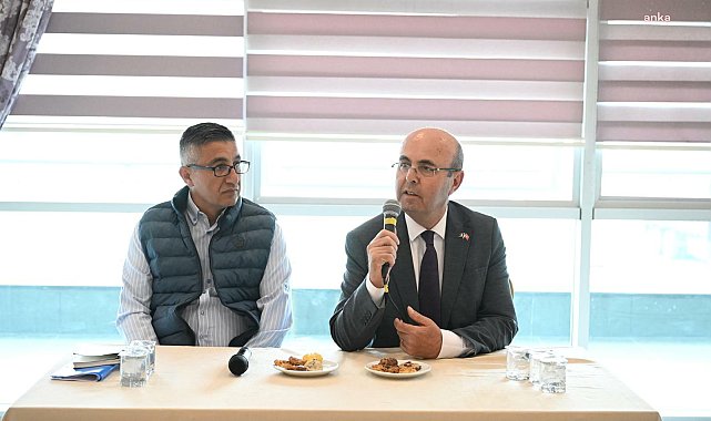 Kırşehir Belediye Başkanı Ekicioğlu, Su ve Kanalizasyon İşleri Müdürlüğü personeli ile buluştu