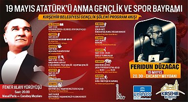 Kırşehir Belediyesi'nden 19 Mayıs'a özel program