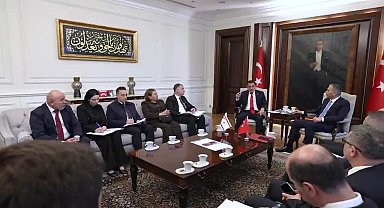KKTC İçişleri Bakanı Dursun Oğuz, Bakan Yerlikaya'yı ziyaret etti