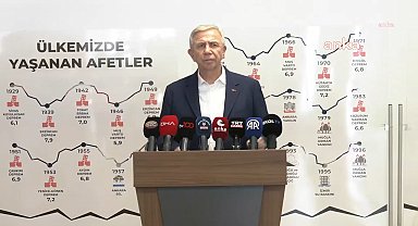 Konya'da deprem... Mansur Yavaş: 