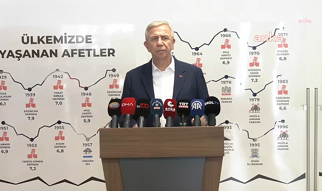 Konya'da deprem... Mansur Yavaş: