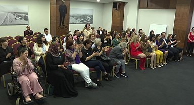 Konyaaltı Belediye Başkanı Kotan, Kadının İnsan Hakları Eğitim Programı’na katılanlara sertifikalarını verdi