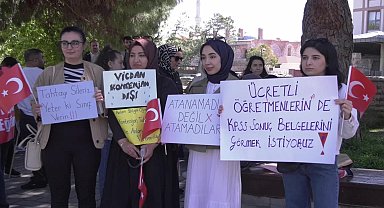 KPSS 74’üncüsü Hülya Kalkan: “Çocukla birlikte derece yaptım ve atanamıyorum. 15 yılım gitti. Hayallerim gerçekleşiyor dedim, 32 kontenjan verildi”