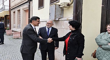 Kütahya Belediye Başkanı Kahveci'den KÜSAD'a ziyaret