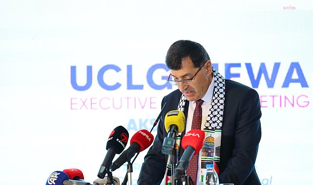 Kütahya Belediye Başkanı Kahveci, UCLG-MEWA toplantısına katıldı
