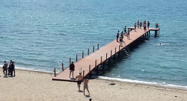 Kuzey Ege'de deniz sezonu açıldı