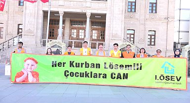 LÖSEV, “Her Kurban Lösemili Çocuklara Can” sloganıyla Kurban Bayramı öncesi Aksaray’da farkındalık çalışması başlattı