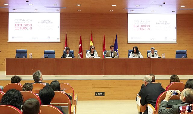 Madrid Comlutense Üniversitesi’nde “Türkiye Çalışmaları Kürsüsü” kuruldu... Bağış: İspanya'nın verdiği desteği kıymetli buluyoruz