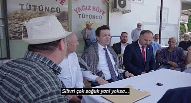 Mahmut Arıkan'a dert yanan çiftçi: Silivri soğuk olduğu için bunları konuşamıyoruz. Batıyoruz, hayvancılık tarım bitti