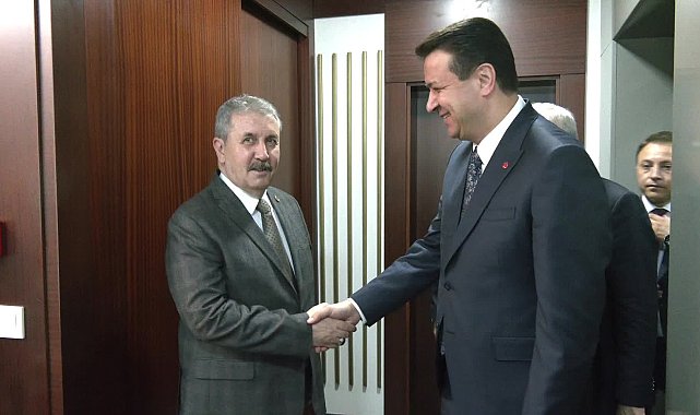 Mahmut Arıkan'dan Destici'ye ziyaret... Destici: