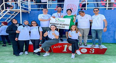 Manavgat Belediyespor Kulübü’nün özel sporcularından üstün başarı