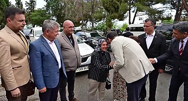 Manisa Büyükşehir Belediye Başkanı Zeyrek, Alaşehir’de muhtarlarla buluştu