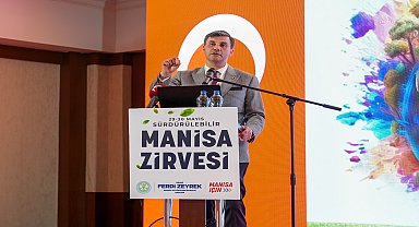 Manisa Büyükşehir Belediye Başkanı Zeyrek: “Sürdürülebilir Manisa Zirvesi, önümüzdeki yılların yol haritasını belirleyecek”