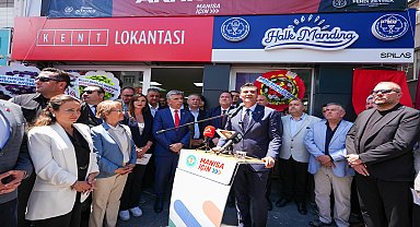 Manisa Büyükşehir Belediyesi, Akhisar'da Kent Lokantası ve Halk Mandıra’yı hizmete açtı