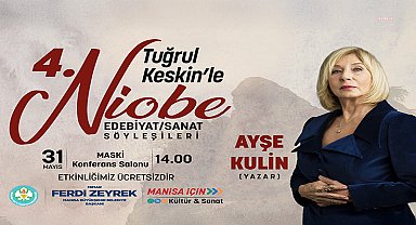 Manisa Niobe Edebiyat Söyleşileri Ayşe Kulin’i ağırlayacak
