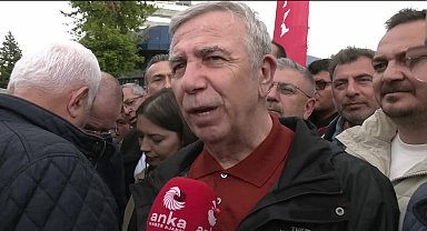 Mansur Yavaş Tandoğan Meydanı'nda: