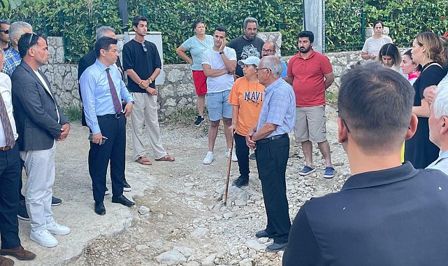 Marmaris Belediye Başkanı Ünlü'den Selimiye ve Söğüt'e ziyaret