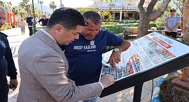 Marmaris Belediye Başkanı Ünlü'den Uzunyalı’da denetim