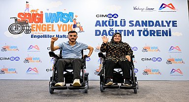 Mersin Büyükşehir Belediyesi desteğiyle 60 vatandaşa akülü sandalye dağıtıldı