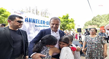 Mersin Büyükşehir Belediyesi'nden renkli Anneler Günü etkinliği